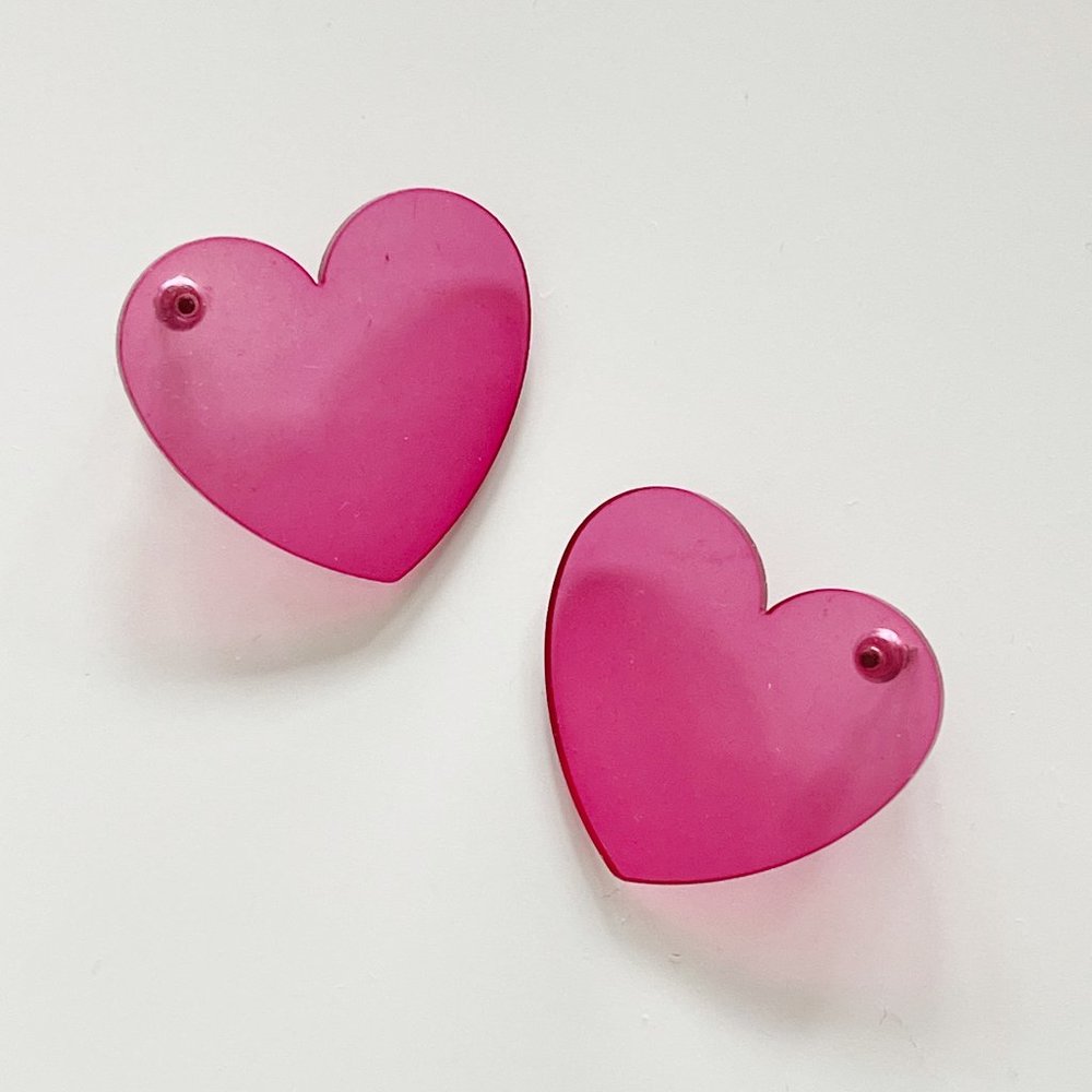 Heart Stud Earrings